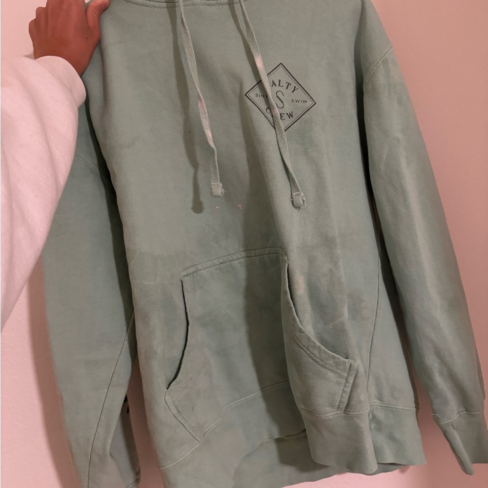 Salty Crew Sage Green Logo Hoodie